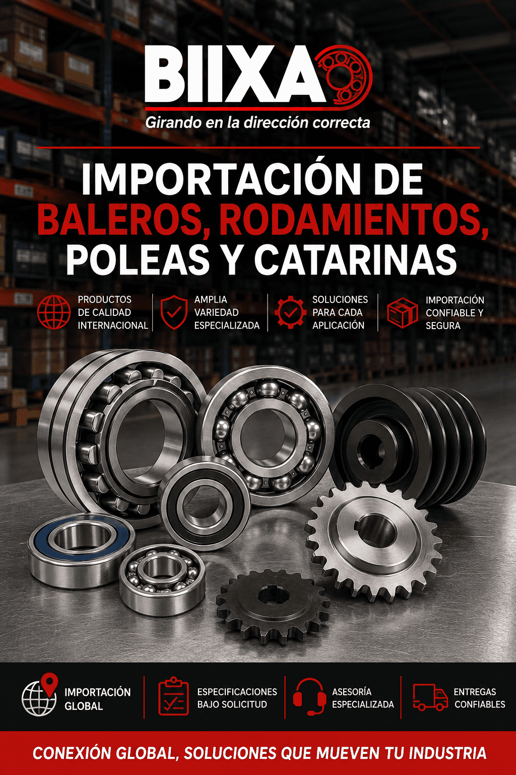 IMPORTACIÓN DE BALEROS