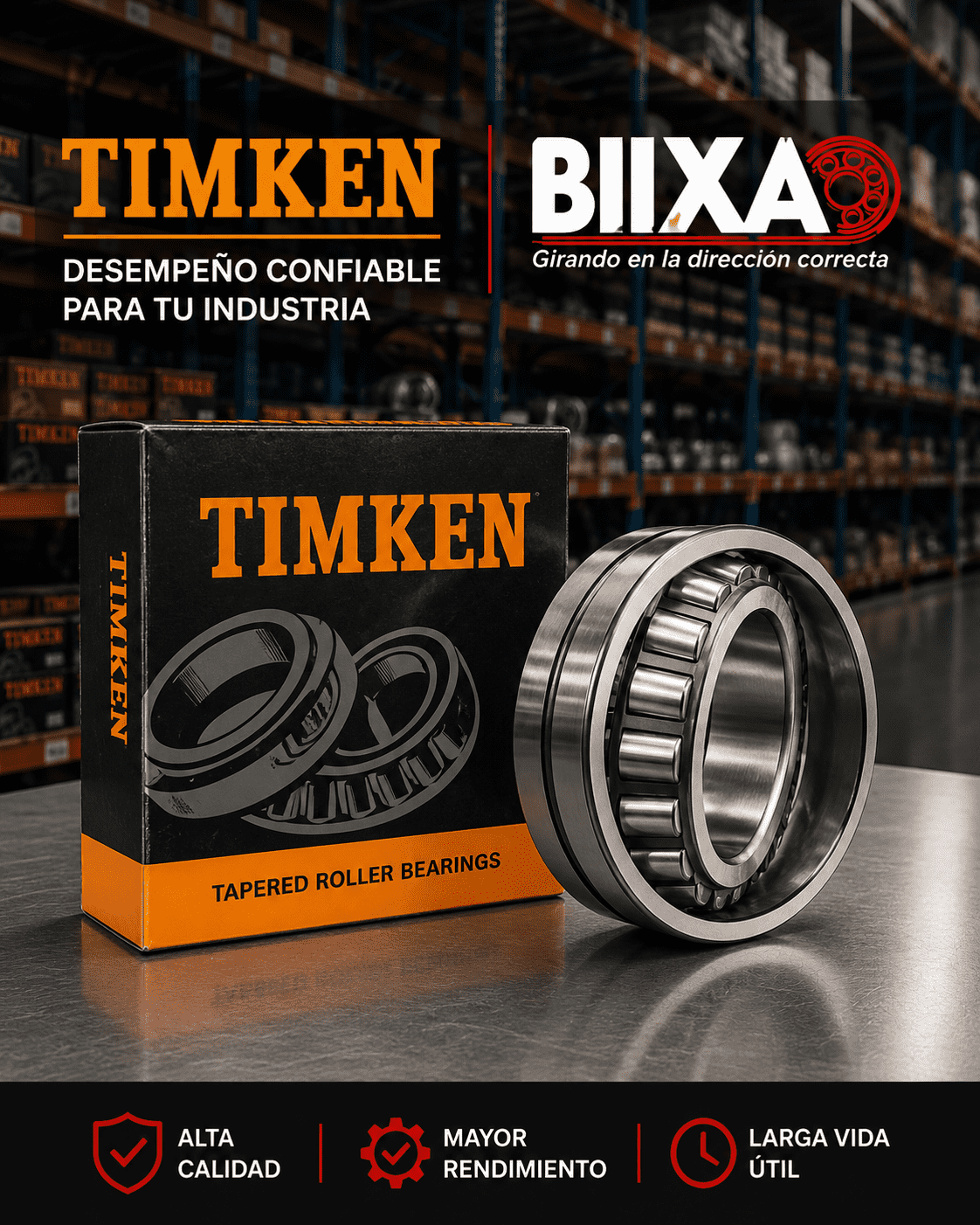 DISTRIBUIDOR DE RODAMIENTOS TIMKEN