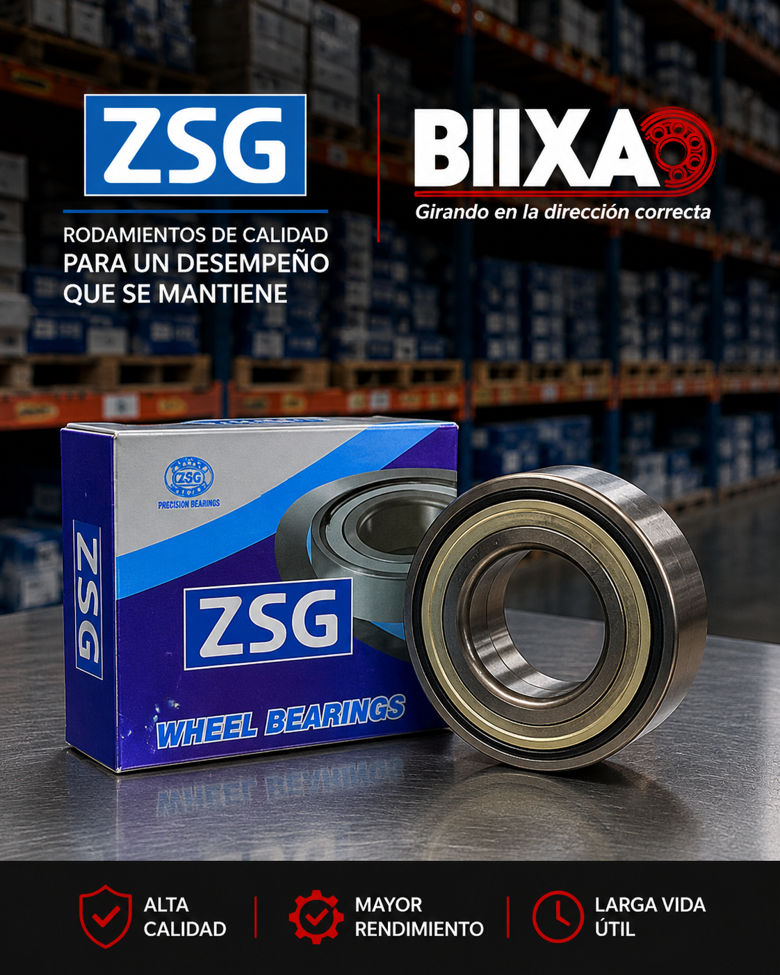 DISTRIBUIDOR DE RODAMIENTOS ZSG